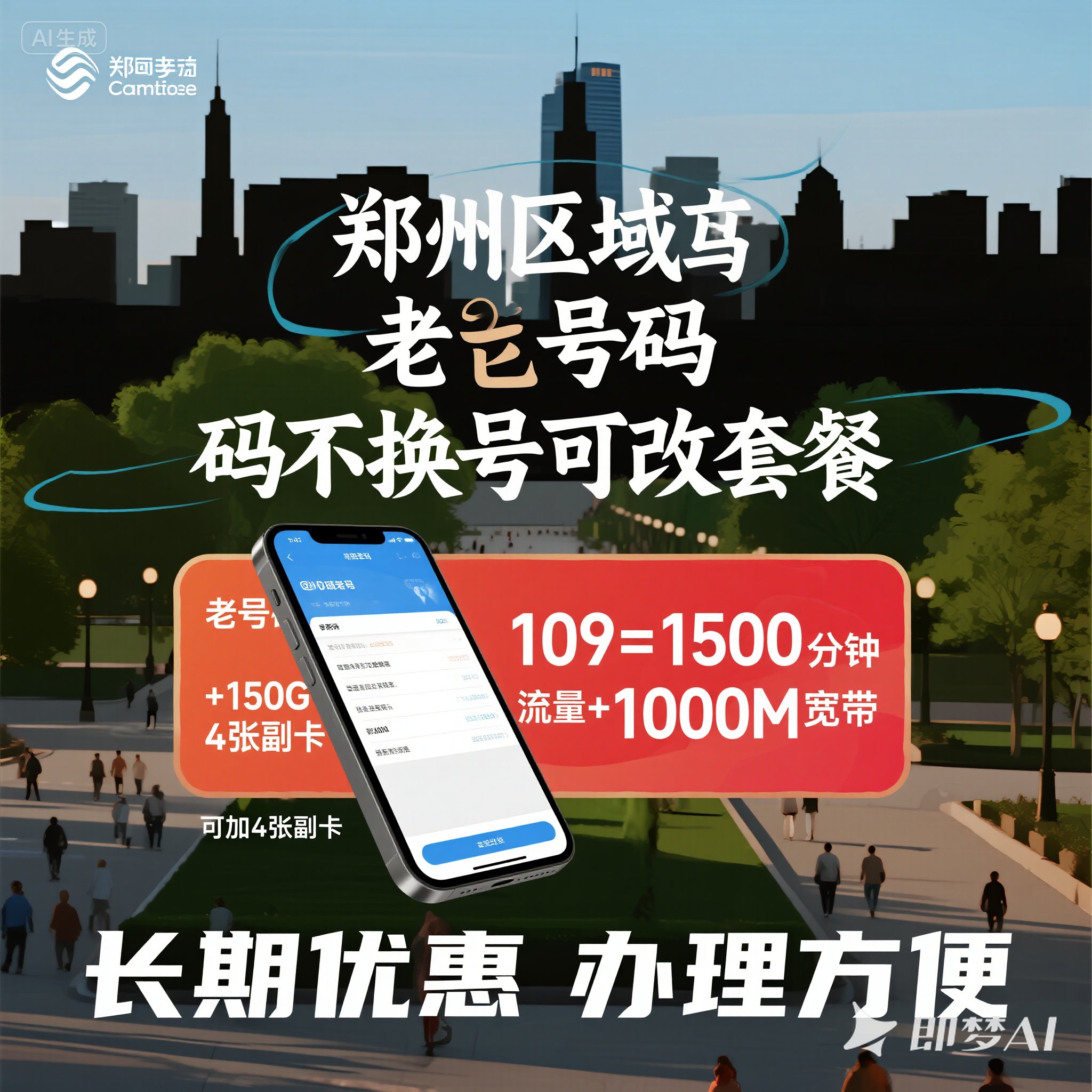 管城区老号党狂喜！不换号也能薅到顶流套餐！