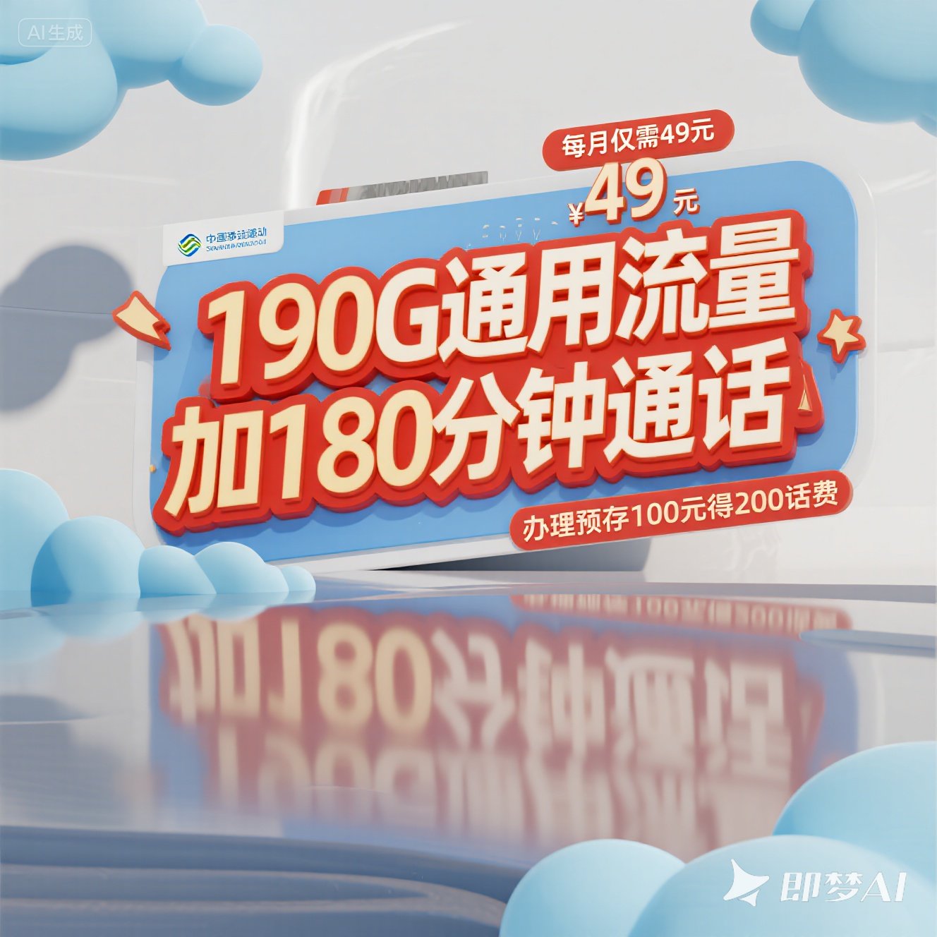 管城区49 元承包你的全月流量与通话！