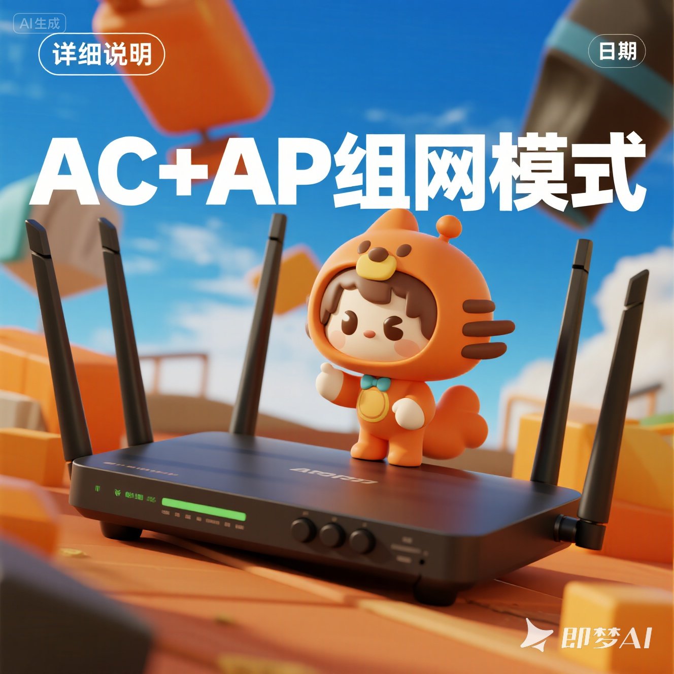 管城区一口气说完AC+AP组网模式的具体应用场景