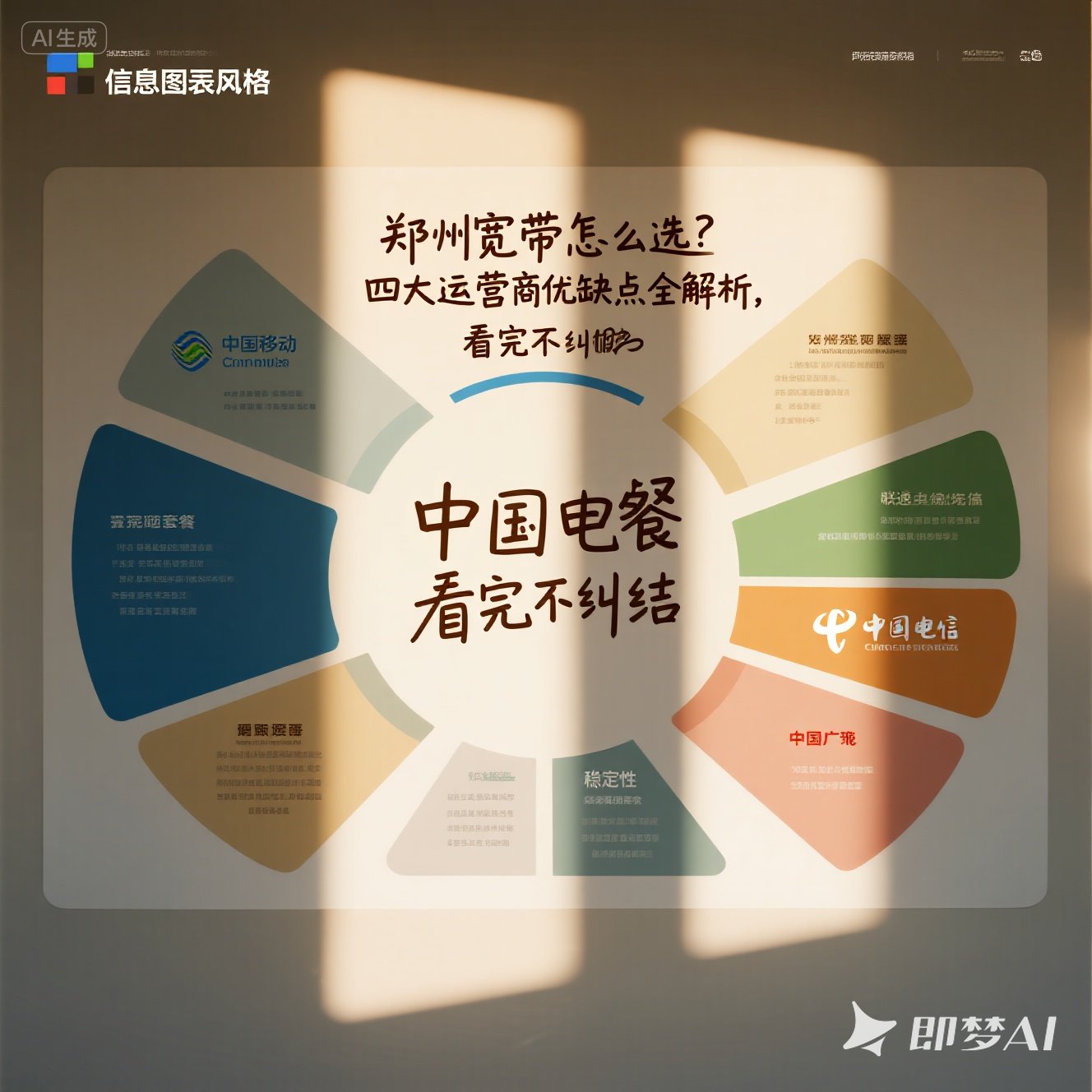 管城区宽带怎么选？四大运营商优缺点全解析，看完不纠结