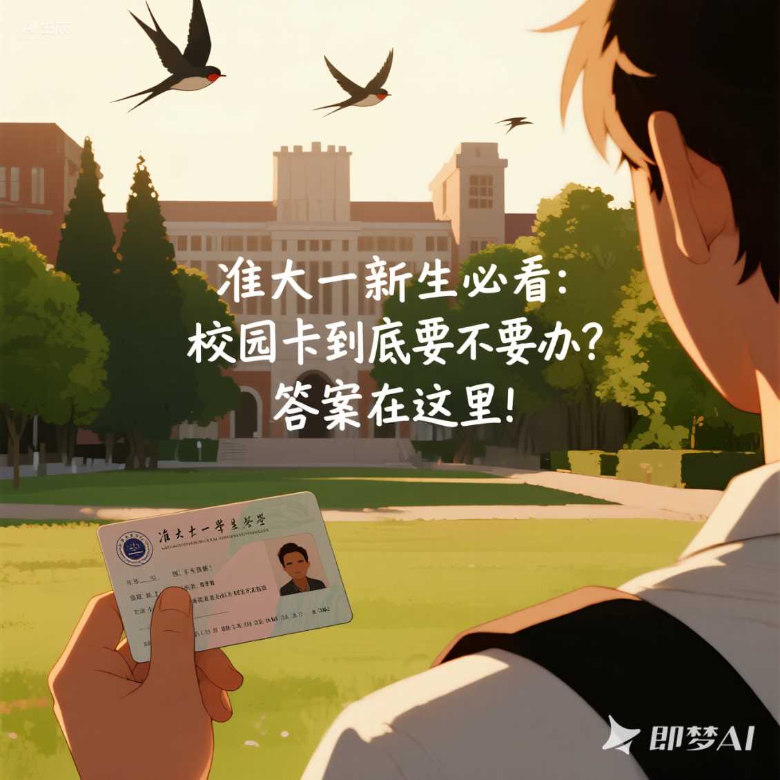 管城区准大一新生必看：校园卡到底要不要办？答案在这里！