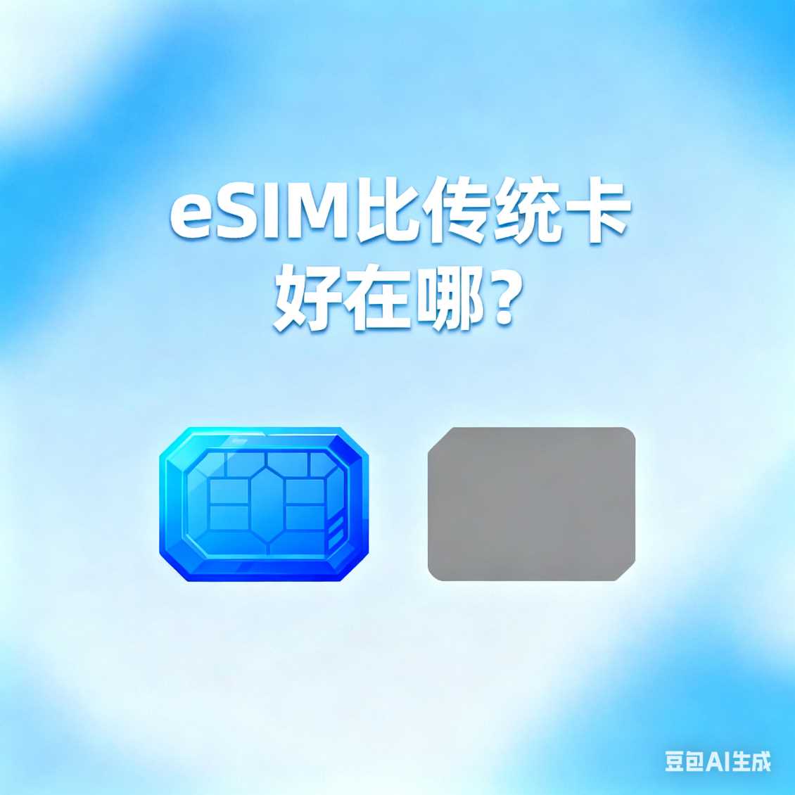 管城区eSIM 比传统卡好在哪？