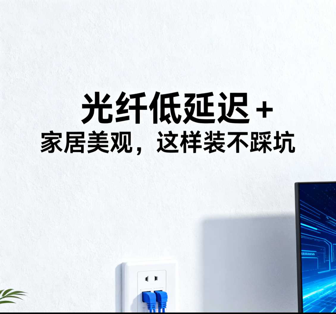 管城区光纤低延迟 + 家居美观，这样装不踩坑